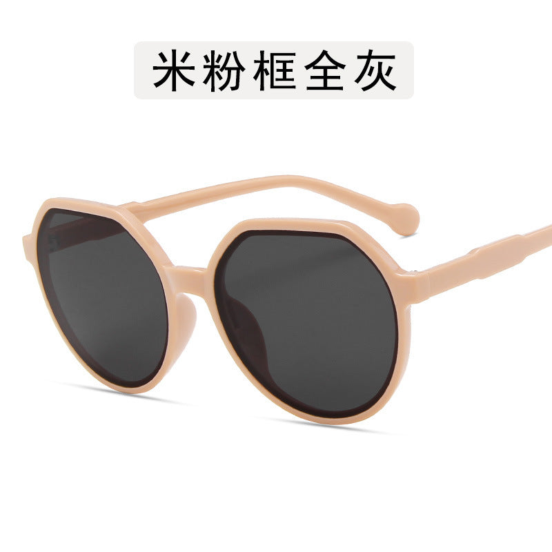 Wholesale PC Large Frame Candy Color Cat Eye Sunglasses